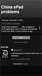 Mobile Screenshot of chinaepadproblems.blogspot.com
