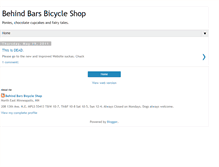 Tablet Screenshot of behind-bars-bicycle-shop.blogspot.com