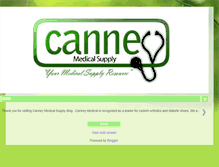 Tablet Screenshot of canneymedical.blogspot.com