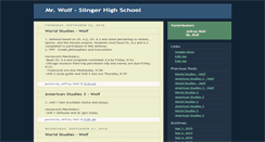 Desktop Screenshot of mrwolfshs.blogspot.com