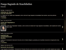 Tablet Screenshot of caminorojovenezuela.blogspot.com