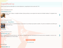 Tablet Screenshot of exportperucuy.blogspot.com