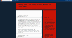 Desktop Screenshot of cheesesaysjokes.blogspot.com