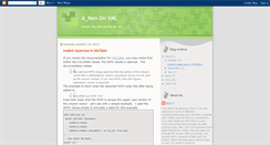 Desktop Screenshot of anononxml.blogspot.com