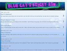 Tablet Screenshot of bluecats23.blogspot.com