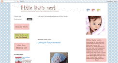 Desktop Screenshot of littlekiwisnest.blogspot.com