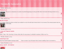 Tablet Screenshot of decidedlyindecisive.blogspot.com