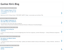 Tablet Screenshot of gunheeleo.blogspot.com