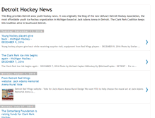Tablet Screenshot of detroithockeynews.blogspot.com