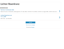 Tablet Screenshot of lichterrosenkranz.blogspot.com