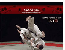 Tablet Screenshot of nunchaku-china.blogspot.com