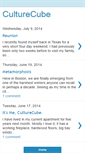 Mobile Screenshot of culturecube.blogspot.com