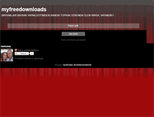Tablet Screenshot of bedava-indir-freedownload.blogspot.com