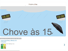 Tablet Screenshot of choveas15.blogspot.com