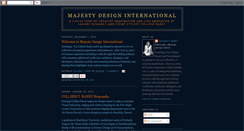 Desktop Screenshot of majestydesigninternational.blogspot.com