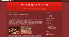 Desktop Screenshot of learningspain.blogspot.com