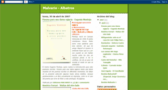 Desktop Screenshot of malvarioalbatros.blogspot.com