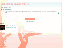 Tablet Screenshot of charlestonsthemanual-wellness.blogspot.com