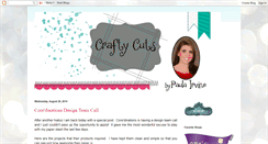 Desktop Screenshot of craftycutsbypaula.blogspot.com