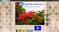 Desktop Screenshot of lizandprofessor.blogspot.com