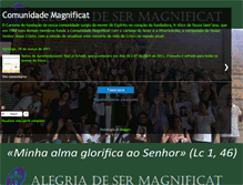 Tablet Screenshot of commagnificat.blogspot.com