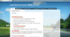 Desktop Screenshot of homebasedlegit.blogspot.com