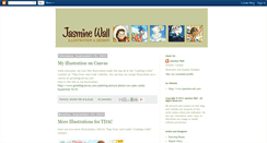 Desktop Screenshot of jasminewallillustration.blogspot.com