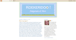 Desktop Screenshot of koekeridoo.blogspot.com