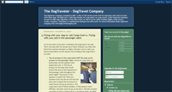 Desktop Screenshot of dogtravelcompany.blogspot.com