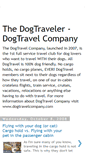 Mobile Screenshot of dogtravelcompany.blogspot.com