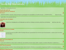 Tablet Screenshot of escolasaoboaventura.blogspot.com