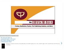 Tablet Screenshot of etruscanblog.blogspot.com