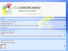 Tablet Screenshot of educomunicamos.blogspot.com
