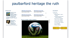 Desktop Screenshot of paulbarford-heritage-the-ruth.blogspot.com