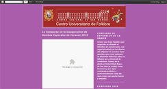 Desktop Screenshot of caporalesunmsm.blogspot.com