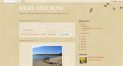 Desktop Screenshot of enjoyinghereandnow.blogspot.com