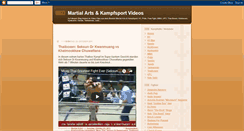 Desktop Screenshot of kampfsport-videos.blogspot.com