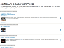 Tablet Screenshot of kampfsport-videos.blogspot.com