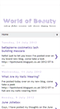Mobile Screenshot of debsworldofbeauty.blogspot.com