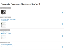 Tablet Screenshot of fernandofranciscogonzalezciuffardi.blogspot.com