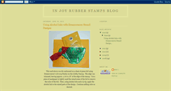 Desktop Screenshot of injoyrubberstamps.blogspot.com
