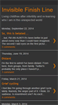 Mobile Screenshot of invisiblefinishline.blogspot.com
