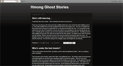 Desktop Screenshot of hmonghostories.blogspot.com