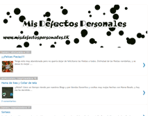 Tablet Screenshot of misdefectospersonaless.blogspot.com