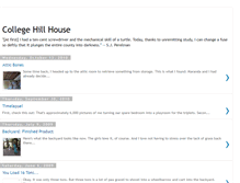 Tablet Screenshot of collegehillhouse.blogspot.com
