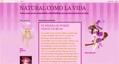 Desktop Screenshot of naturalcomolavida-ankara.blogspot.com