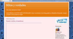 Desktop Screenshot of mitosyverdadesecuador.blogspot.com