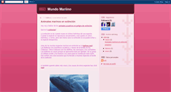 Desktop Screenshot of mundomariino.blogspot.com