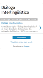 Mobile Screenshot of dialinguagem.blogspot.com