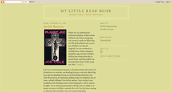 Desktop Screenshot of mylittlereadbook.blogspot.com